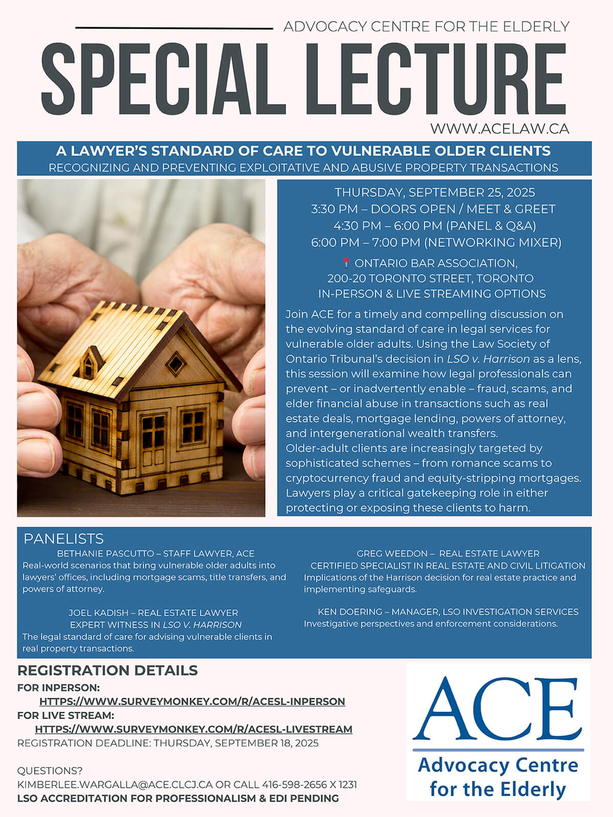 ACE Special Lecture Poster